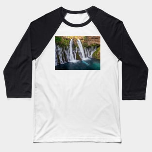 Burney Falls Baseball T-Shirt